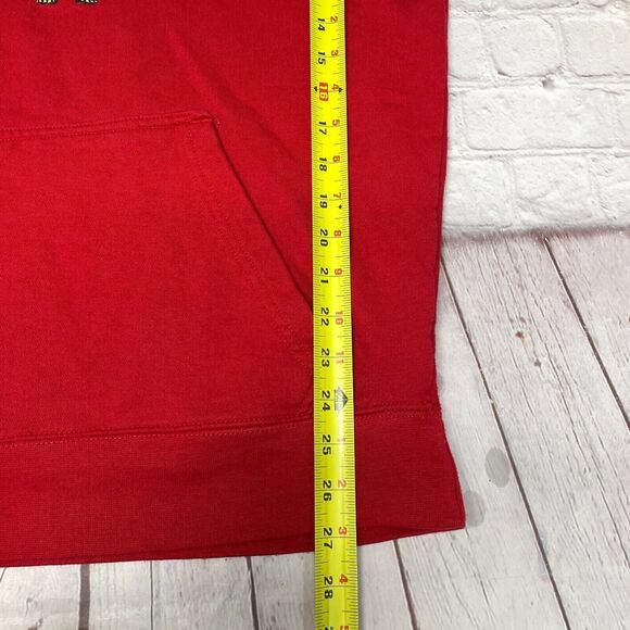 University of Maryland Terps Hoodie Sweatshirt Size Medium Embroidered B366 -30 - Picture 4 of 13